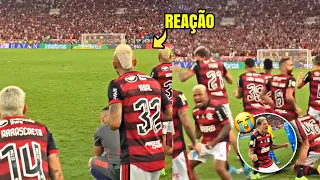 REAÇÃO DOS JOGADORES DO FLAMENGO NAS COBRANÇAS DE PÊNALTI DA FINAL DA COPA DO BRASIL