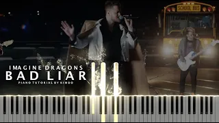 Imagine Dragons - Bad Liar (Piano Tutorial + Sheets)