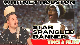 FIRST TIME HEARING - Whitney Houston - National Anthem (Star Spangled Banner)