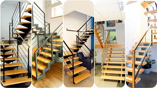 Top 150+ STAIRCASE Design Ideas | Metal Staircase design | low budget staircase