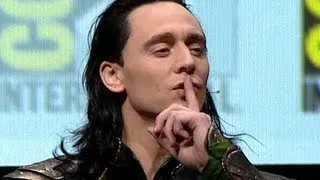 Tom Hiddleston as LOKI at Comic-Con 2013 (Official-HD)