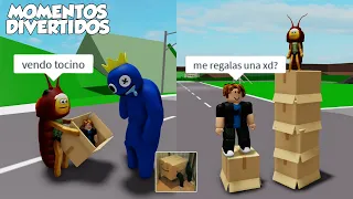 BROOKHAVEN MOMENTOS DIVERTIDOS VESTIDOS DE CAJA (ROBLOX)