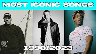 Most ICONIC Hip-Hop Songs of EACH Decade (1990-2023)