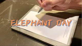 【Drawing】National Elephant Day (Thailand)