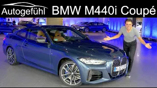 all-new BMW 4-Series Coupé M440i vs 430i FULL REVIEW driving G22 2021 - Autogefühl