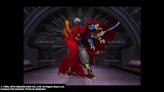 Gilgamesh defeats Seifer in FINAL FANTASY VIII Remastered