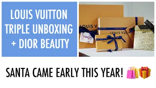 LOUIS VUITTON TRIPLE UNBOXING // ALMA BB // Santa Came Early This Year!