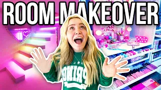 EXTREME ROOM MAKEOVER!! LiLee's NEW ROOM TOUR! *aesthetic / boho / pinterest inspried*