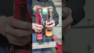 Harbor Freight Bauer vs Ridgid Right Angle Drills #harborfreight #ridgid #shorts #trending