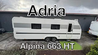 Adria Alpina 663 HT - Die 3 Raum Wohnung auf 2 Achsen