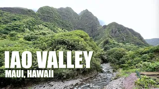Iao Valley in Maui, Hawaii