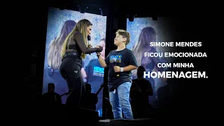 HOMENAGEM SIMONE MENDES