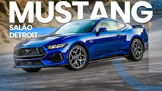 NOVO FORD MUSTANG CHEGA EM 2024! Conhecemos a nova geração e mostramos os detalhes ao vivo