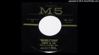 Chips & Co.-"Marbletown/Let The Wind Blow" 1965 GARAGE ROCK 45