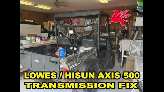 Hisun Axis 500 transmission fix.