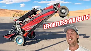 We Put Racing Slicks On My 700hp Sand Rail!! Street Wheelies and Dyno Session!!!