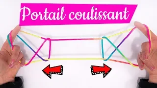 Portail coulissant - Figure de ficelle - tuto Français - Facile