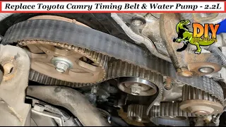 Replace Toyota Camry Timing Belt kit - (1997-2008)