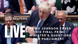 LIVE: Boris Johnson takes his final prime minister's questions in parliament #PMQs