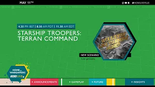 Starship Troopers: Terran Command | First ever live gameplay