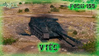 Foch 155 ➤ Утёс ➤ 4351 Ув. ➤ без комментариев ➤ МИР ТАНКОВ (World Of Tanks) [2K]