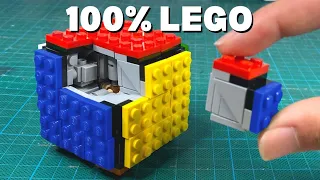 I Made a Fully Functional LEGO RUBIK'S CUBE!! (3x3x3)