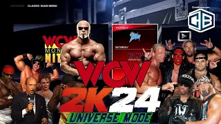 WCW 2K24 Universe Mode ( WWE 2K24 )