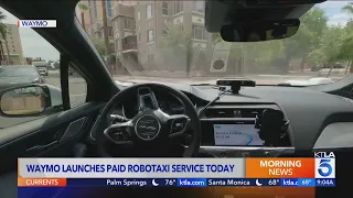 Waymo offering paid rides in Los Angeles