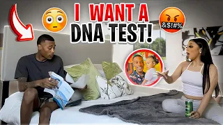 Making My Girlfriend Take a DNA TEST AFTER 2 YEARS, 😱 I DONT THINK LEGACY MINES 😢 SHE FLIPPED