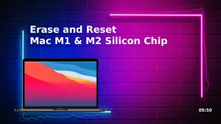 How To Erase and Reset an M1 & M2 Apple Silicon MacBook to factory default