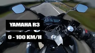 0 - 100 Km/h - Yamaha R3