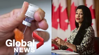 Health Canada approves Pfizer’s bivalent COVID-19 vaccine booster shot | FULL