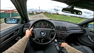 BMW 320D E46 150HP Facelift Touring (2004) | POV Test Drive Onboard