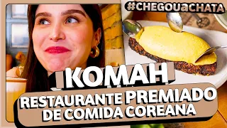 KOMAH: Comida COREANA em São Paulo! #chegouachata | Lu Ferreira