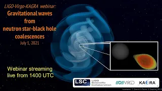 LVK Webinar 08 210701: Gravitational Waves from Neutron Star Black Hole Coalescences