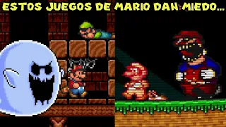 ÉSTOS 3 JUEGOS DE MARIO.EXE DAN MIEDO... - 3 Juegos de Mario.EXE con Pepe el Mago