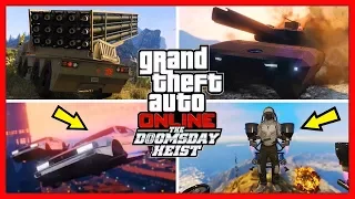 GTA 5 Online: ПОЛНЫЙ ОБЗОР ТРЕЙЛЕРА DLC «Судный день» | Doomsday Heist DLC