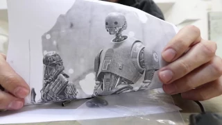 Making the Star Wars K-2SO droid puppet