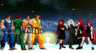 [KOF Mugen] Kim Kaphwan Team vs Akiha Yagami Team