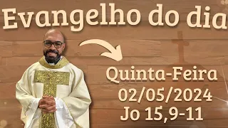 EVANGELHO DO DIA – 02/05/2024 - HOMILIA DIÁRIA – LITURGIA DE HOJE - EVANGELHO DE HOJE -PADRE GUSTAVO