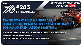 Lap 76 No.283 | F1: Šta se pokvarilo na Ferrariju u Bahreinu | Još malo tajni Aston Martina