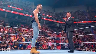 LA Knight confronts and attacks The Miz - WWE RAW 8/7/2023