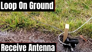 Building and testing the Loop On Ground LOG Antenna