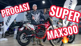 Эндуро мотоцикл Progasi Super Max 300 обзор .