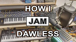 How I jam DAWLess // MC-707
