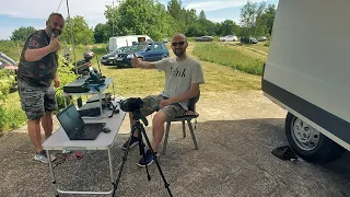 Pierwsza podróż Radiobusem - spotkanie na Miłkowej, piknik SP9PLK w Swoszowicach, zwiedzanie bunkra