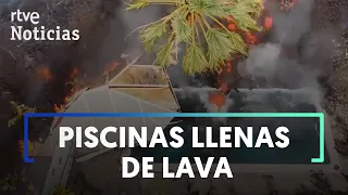 Piscinas sepultadas por la LAVA: esto es lo que ocurre cuando el magma llega al agua | RTVE Noticias