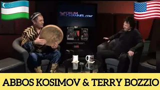 WORLD FAMOUS DRUMMER TERRY BOZZIO AND ABBOS KOSIMOV | DOYRA DOIRA TABLA DAFF DARBUKA FRAME DRUM |