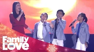 Family Is Love Trade Launch: Regine Velasquez & TNT Boys sing "Dadalhin"