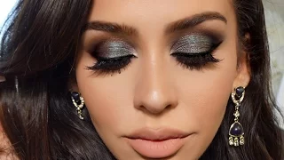 Blue/Green Smoke | Dramatic FALL Makeup Tutorial